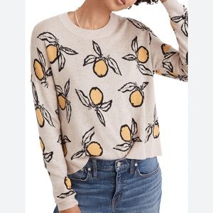 Madewell Tangerine Sweater